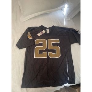NWT NFL Team Apparel New Orleans Saints Reggie Bush #25 Jersey Mens L